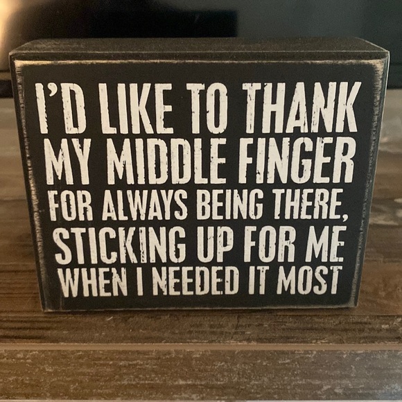 Other - Fun saying plaque